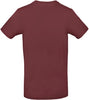 Alpe d’HuZes Unisex T-shirt bordeaux met roze opdruk