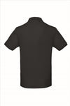 Alpe d’HuZes Unisex polo zwart met witte opdruk