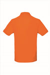 Alpe d’HuZes Unisex polo oranje met witte opdruk