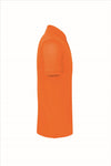 Alpe d’HuZes Unisex polo oranje met witte opdruk