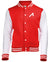 Alpe d’HuZes Unisex Baseballjack rood/wit met witte opdruk