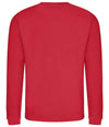 Alpe d’HuZes unisex trui rood met zwarte opdruk