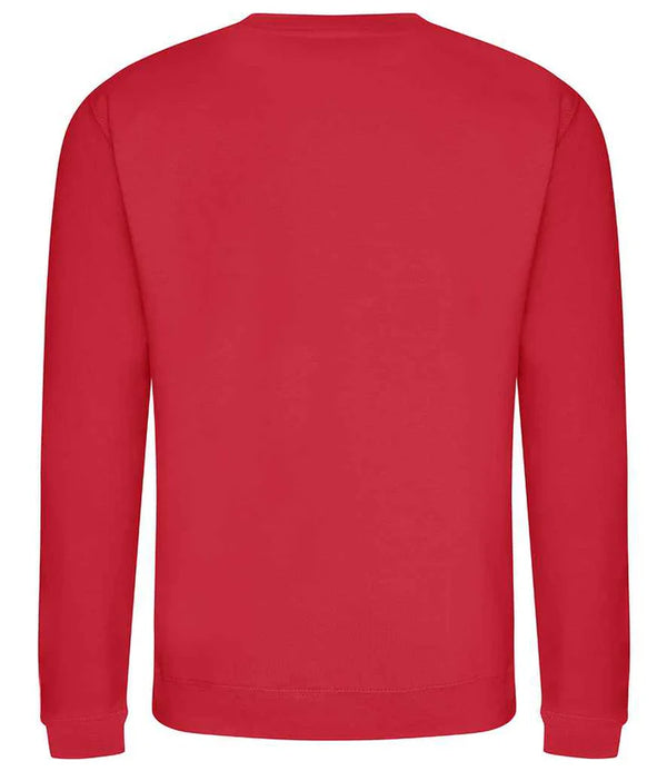 Alpe d’HuZes unisex trui rood met zwarte opdruk