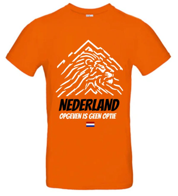 Alpe d'HuZes kinder WK t-shirt Oranje