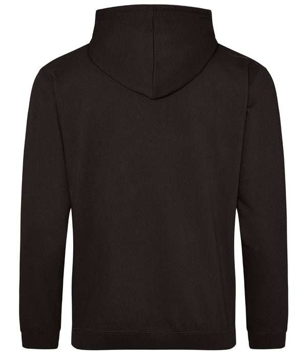 Alpe d’HuZes Unisex hoodie zwart met witte opdruk