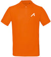 Alpe d’HuZes Unisex polo oranje met witte opdruk