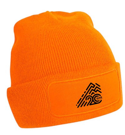 Alpe d’HuZes muts oranje met zwarte opdruk