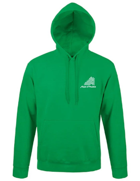 Alpe d'HuZes Unisex hoodie Sol's Kelly Green