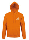 Alpe d'HuZes Unisex hoodie Sol's Orange
