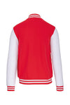 Alpe d’HuZes Kinder Baseballjack rood/wit met witte opdruk
