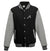 Alpe d’HuZes Kinder Baseballjack zwart/heather grijs met grijze opdruk