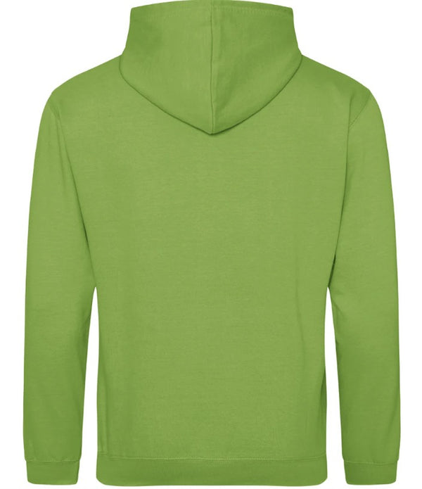 Alpe d’HuZes Unisex hoodie Lime Green met AD6. opdruk