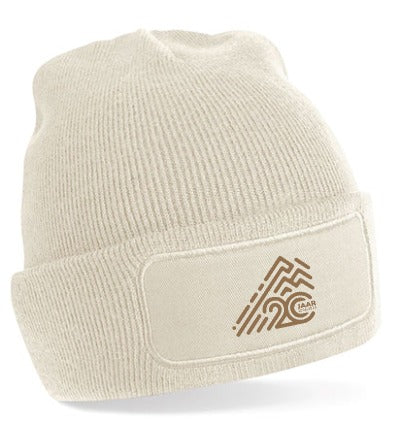Alpe d’HuZes muts almond met taupe opdruk