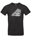 Alpe d’HuZes Unisex t-shirt Black met jubileum opdruk